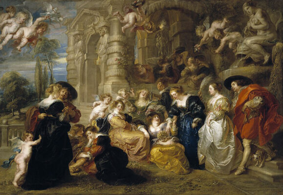 Il giardino dell'amore: Paul Rubens 1632