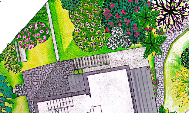 mondo-del-giardino costruire un giardino disegno