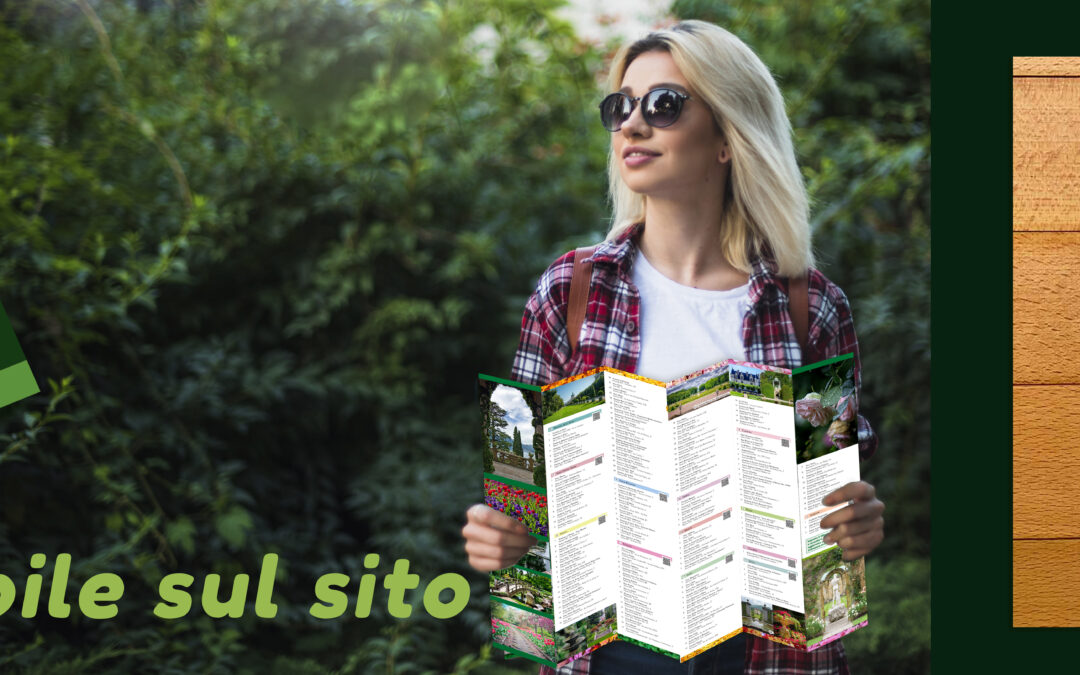 Mappa cartacea dei Giardini